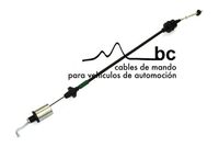 BECA CABLES 2002057 - Cable de accionamiento, accionamiento del embrague