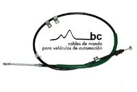 BECA CABLES 2001026 - Cable de accionamiento, freno de estacionamiento