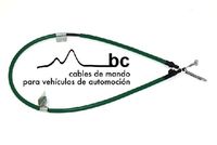 BECA CABLES 2001049 - Cable de accionamiento, freno de estacionamiento