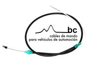 BECA CABLES 707011 - Cable de accionamiento, freno de estacionamiento