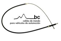 BECA CABLES 2001631 - Lado de montaje: posterior<br>Tipo de freno: Discos<br>Número de piezas necesarias: 2<br>Longitud [mm]: 1642<br>