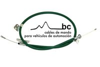 BECA CABLES 1403006 - Cable de accionamiento, freno de estacionamiento