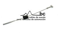 BECA CABLES 302042 - Cable de accionamiento, freno de estacionamiento