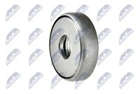 NTY AD-PL-011 - Lado de montaje: arriba<br>Espesor [mm]: 26<br>Peso [kg]: 0,39<br>Número de piezas necesarias: 2<br>Material: Metal<br>Diámetro interior [mm]: 12<br>Diámetro exterior [mm]: 130<br>peso [g]: 390<br>Artículo complementario / información complementaria 2: con rodamiento<br>