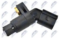 NTY HCA-VW-004 - Lado de montaje: Eje trasero<br>Longitud [mm]: 38<br>Peso [kg]: 0,035<br>Color: negro<br>Material: Plástico<br>Tipo de sensor: sensor pasivo<br>Número de enchufes de contacto: 2<br>Color de conector: negro<br>