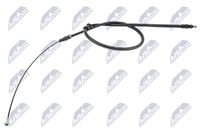 FEBI BILSTEIN 108023 - Cable de accionamiento, freno de estacionamiento