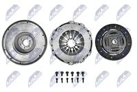 NTY NZS-VW-005 - Tipo de caja de cambios: LuK flywheel<br>Número de dientes: 23<br>Diámetro exterior [mm]: 240<br>Equipamiento del motor: para motores con volante bimasa<br>Artículo complementario / información complementaria 2: sin cojinte de desembrague<br>varias piezas: dos piezas<br>