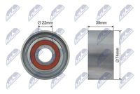 GATES T38699 - Tensor de correa, correa poli V - FleetRunner™