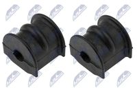 GSP 517350 - Lado de montaje: ambos lados<br>Calidad: OE Performance<br>Material: Caucho<br>Lado de montaje: posterior<br>Color: negro<br>peso [g]: 60<br>Diámetro interior [mm]: 14<br>