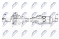 NTY NPW-BM-081 - Lado de montaje: Eje delantero, derecha<br>Longitud [mm]: 930<br>Dentado exterior, lado de rueda: 30<br>Dentado exterior, lado de diferencial: 27<br>Número de dientes, anillo ABS: 48<br>Número de fabricación: NPW-BM-079<br>