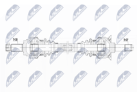 NTY NPW-BM-101 - Lado de montaje: Eje delantero, derecha<br>Longitud [mm]: 863<br>Lado de montaje: Eje delantero<br>Número de fabricación: NPW-BM-030<br>Dentado exterior, lado de diferencial: 27<br>Dentado exterior, lado de rueda: 37<br>