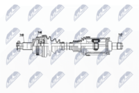 NTY NPW-BM-145 - Lado de montaje: Eje trasero, derecha<br>Clase de caja de cambios: Transmisión automática<br>Clase de caja de cambios: Caja de cambios manual<br>Longitud [mm]: 671<br>Peso [kg]: 6,46<br>Dentado exterior, lado de rueda: 30<br>
