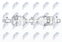 NTY NPW-HD-043 - Lado de montaje: Eje delantero, izquierda<br>Longitud [mm]: 620<br>Peso [kg]: 8,11<br>Dentado exterior, lado de rueda: 28<br>Dentado exterior, lado de diferencial: 29<br>Diámetro de junta tórica [mm]: 63<br>long. de embalaje [cm]: 69,00<br>Ancho de embalaje [cm]: 13,00<br>h embalaje [cm]: 14,00<br>