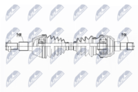 FEBEST 1015PC100R - Juego de fuelles, árbol de transmisión