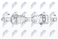 NTY NPW-PL-061 - Clase de caja de cambios: Automático, 6 vel.<br>Lado de montaje: Eje delantero, izquierda<br>Dentado exterior, lado de rueda: 25<br>Longitud [mm]: 650<br>Diámetro de junta tórica [mm]: 77,5<br>Dentado exterior, lado de diferencial: 34<br>Diámetro exterior [mm]: 26,5<br>Superficie: recubrimiento de polvo<br>