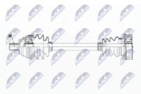 NTY NPW-VW-057 - año construcción hasta: 12/2008<br>Lado de montaje: Eje delantero<br>Lado de montaje: Eje delantero, izquierda<br>Clase de caja de cambios: Caja de doble embrague 6 vel.<br>Número de fabricación: NPW-VW-039<br>