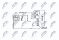 NTY NPZ-LR-011 - Lado de montaje: lado de rueda<br>Dentado exterior, lado de rueda: 10<br>Dentado interno, lado de rueda: 32<br>Diámetro de junta tórica [mm]: 67<br>Número de fabricación: NPZ-LR-001<br>