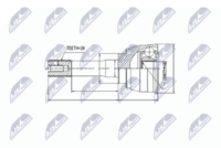 NTY NPZ-SU-027 - Lado de montaje: lado de engranaje<br>Clase de caja de cambios: Caja de cambios manual<br>Número de fabricación: NPW-SU-009<br>