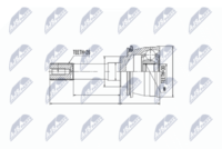 NTY NPZ-SU-028 - Lado de montaje: lado de rueda<br>Dentado exterior, lado de rueda: 26<br>Dentado interno, lado de rueda: 29<br>Diámetro de junta tórica [mm]: 48<br>Número de fabricación: NPZ-SU-027<br>