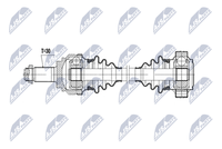 NTY NPW-BM-145 - Árbol de transmisión