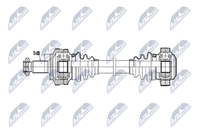NTY NPW-BM-019 - Lado de montaje: Eje delantero<br>Lado de montaje: Eje delantero, derecha<br>Número de fabricación: NPW-BM-018<br>