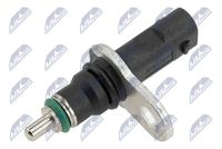 NRF 727024 - Tipo de sensor: NTC<br>Tipo de montaje: grapado<br>Forma del enchufe: en forma de d<br>Número de enchufes de contacto: 2<br>para OE N°: 06A919501<br>Artículo complementario / información complementaria 2: con piezas de montaje<br>