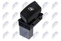 NTY EWS-VW-054 - Lado de montaje: Delante, izquierda<br>Color: negro<br>Tipo de montaje: con clips<br>Equipamiento de vehículo: para vehículos con elevalunas eléctrico delante<br>Número de enchufes de contacto: 4<br>Tipo de accionamiento: Accionamiento por tecla basculante<br>Código color: REH<br>Material de carcasa: Plástico<br>Número de fabricación: EWS-VW-041<br>