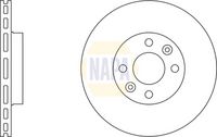 NAPA NBD5237 - Lado de montaje: Eje trasero<br>Altura [mm]: 81<br>Tipo de disco de frenos: macizo<br>Espesor de disco de frenos [mm]: 8<br>Diámetro exterior [mm]: 240<br>Número de orificios: 4<br>Diámetro de centrado [mm]: 52<br>corona de agujeros - Ø [mm]: 100<br>Artículo complementario / información complementaria 2: con anillo sensor ABS<br>Artículo complementario / información complementaria 2: con cojinete rueda<br>Diám. muñón del eje [mm]: 25<br>