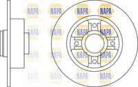 NAPA NBD5070 - Lado de montaje: Eje trasero<br>Diámetro exterior [mm]: 240<br>Altura [mm]: 80,6<br>Espesor de disco de frenos [mm]: 8<br>Espesor mínimo [mm]: 7<br>Diámetro de centrado [mm]: 25<br>corona de agujeros - Ø [mm]: 100<br>Número de orificios: 4<br>Tipo de disco de frenos: macizo<br>Artículo complementario / información complementaria 2: con cojinete rueda incorporado<br>Artículo complementario / información complementaria 2: con anillo sensor ABS<br>Medida de rosca: M12x1,5<br>Número de piezas necesarias: 2<br>