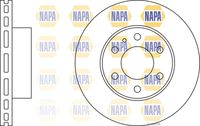 NAPA NBD5537 - Lado de montaje: Eje trasero<br>Altura [mm]: 69<br>Tipo de disco de frenos: macizo<br>Espesor de disco de frenos [mm]: 16<br>Diámetro exterior [mm]: 296<br>Número de orificios: 6<br>Diámetro de centrado [mm]: 76<br>corona de agujeros - Ø [mm]: 125<br>Artículo complementario / información complementaria 2: con anillo sensor ABS<br>