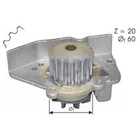 KAMOKA T0093 - año construcción desde: 01/1992<br>Número de dientes: 20<br>Modelo bomba agua: para accionamiento con correa trapecial<br>para OE N°: 1201.50<br>