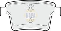 NAPA NBP1106 - Juego de pastillas de freno - NAPA