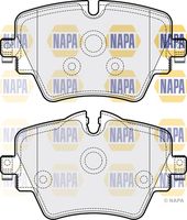 NAPA NBP1383 - para diámetro disco de freno [mm]: 307<br>Frenos: Para vehículos sin frenos deportivos M<br>Lado de montaje: Eje delantero<br>Ancho [mm]: 129<br>Altura 1 [mm]: 74,6<br>Altura 2 [mm]: 70,1<br>Espesor [mm]: 18,6<br>Contacto avisador de desgaste: preparado para indicador desgaste<br>Sistema de frenos: TRW<br>Artículo complementario / información complementaria 2: Chapa antichirridos<br>Calidad: PREMIUM<br>