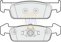 NAPA NBP1385 - Juego de pastillas de freno - NAPA