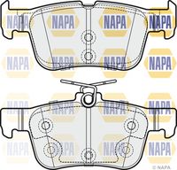 NAPA NBP1707 - Juego de pastillas de freno - NAPA