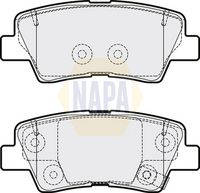 NAPA NBP1785 - Juego de pastillas de freno - NAPA