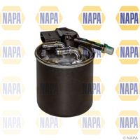 NAPA NFF2136 - Tipo de filtro: con sensor de agua<br>Tipo de combustible: Gasóleo<br>Tipo de filtro: con conexión para sensor de agua<br>Diámetro exterior [mm]: 90,6<br>Ø entrada [mm]: 10<br>Ø salida [mm]: 8<br>Altura [mm]: 126<br>Restricción de fabricante: Mann<br>para OE N°: 6510902952<br>