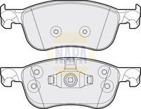 NAPA NBP1645 - Juego de pastillas de freno - NAPA