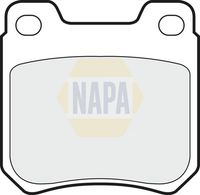 NAPA NBP1803 - Lado de montaje: Eje delantero<br>para artículo nr.: DSK940<br>Nº art. de accesorio recomendado: KIT306<br>Nº art. de accesorio recomendado: WIR5124<br>Espesor [mm]: 19<br>Ancho [mm]: 156<br>Altura 1 [mm]: 74<br>Sistema de frenos: ATE<br>