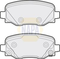 NAPA NBP1779 - Juego de pastillas de freno - NAPA