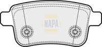 NAPA NBP1611 - Juego de pastillas de freno - NAPA