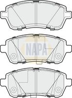 NAPA NBP1602 - Juego de pastillas de freno - NAPA