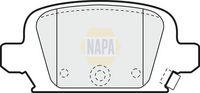 NAPA NBP1468 - Juego de pastillas de freno - NAPA