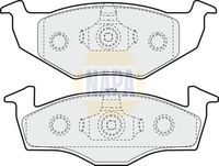 NAPA NBP1464 - Juego de pastillas de freno - NAPA