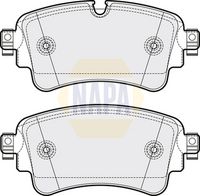 NAPA NBP1253 - Juego de pastillas de freno - NAPA