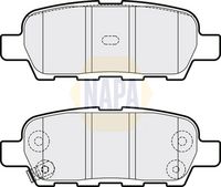 NAPA NBP1395 - Juego de pastillas de freno - NAPA
