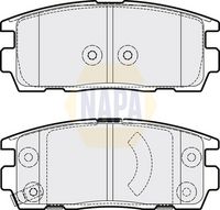 NAPA NBP1361 - Juego de pastillas de freno - NAPA