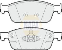 NAPA NBP1528 - Juego de pastillas de freno - NAPA