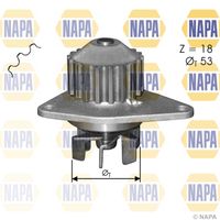 MDR AISWPPG003 - nº de motor hasta: 3666765<br>Peso [kg]: 1,06<br>Tipo de cárter/carcasa: Carcasa (cárter) de aluminio<br>