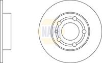 NAPA NBD5127 - Lado de montaje: Eje delantero<br>Diámetro exterior [mm]: 256<br>Altura [mm]: 36,7<br>Espesor de disco de frenos [mm]: 22<br>Espesor mínimo [mm]: 19<br>Diámetro de centrado [mm]: 65<br>corona de agujeros - Ø [mm]: 100<br>Diámetro de orificio para perno de rueda [mm]: 15,6<br>Número de orificios: 5<br>Tipo de disco de frenos: ventilado<br>Superficie: revestido láminas de zinc<br>Procesamiento: altamente carbonizado<br>Artículo complementario / información complementaria 2: con tornillos<br>Número de piezas necesarias: 2<br>